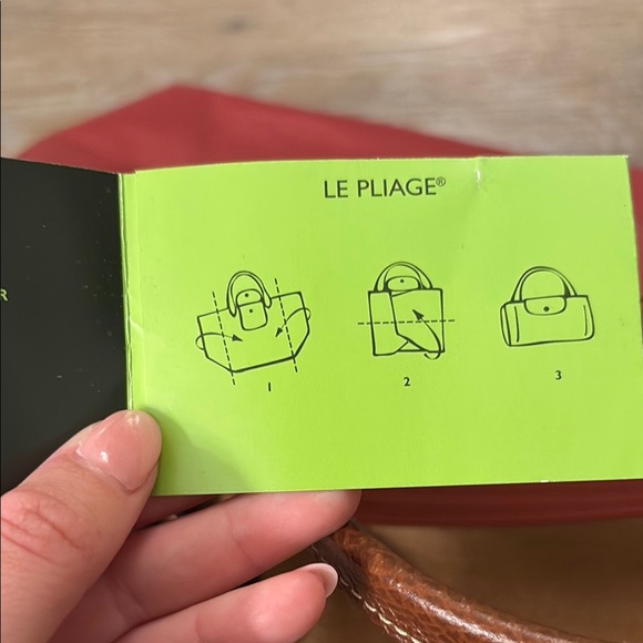 Red Longchamp Le pilage Women's Bag - Picture 13 of 14